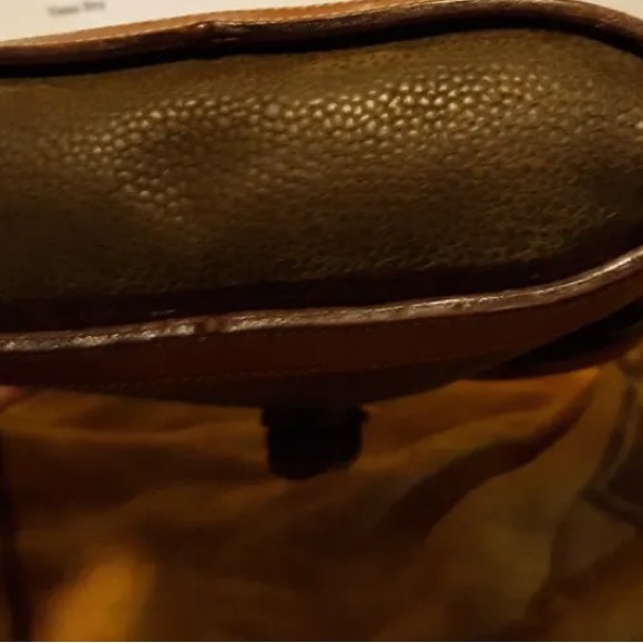 Vintage Mulberry Mole Scotch Grain & Cognac Calf Leather. Crossbody Bucket Bag. - Picture 13 of 13